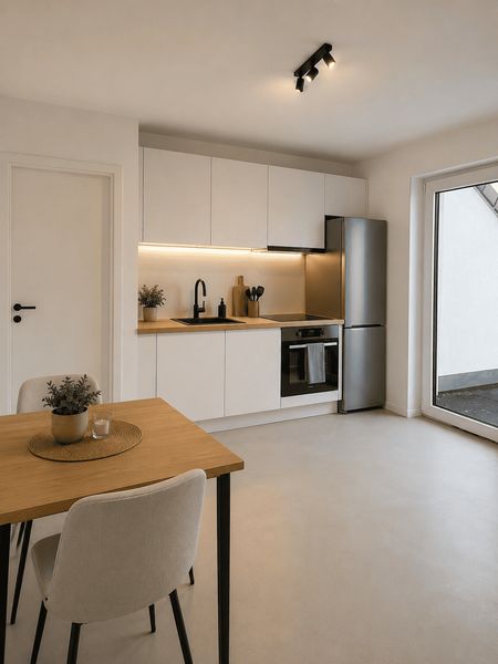 Moderne 2er-WG im Neubau – Voll möbliert | Erstbezug | Internet inklusive